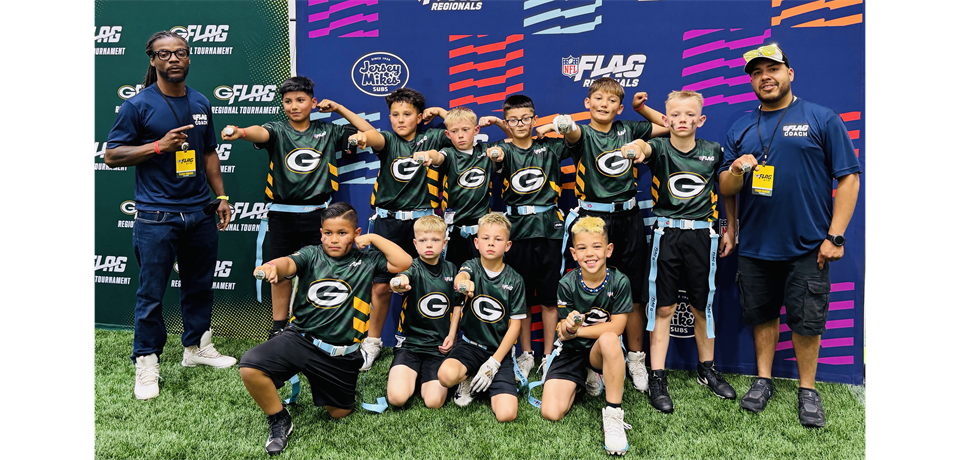 2026 NFL Flag Packers Regional Champs